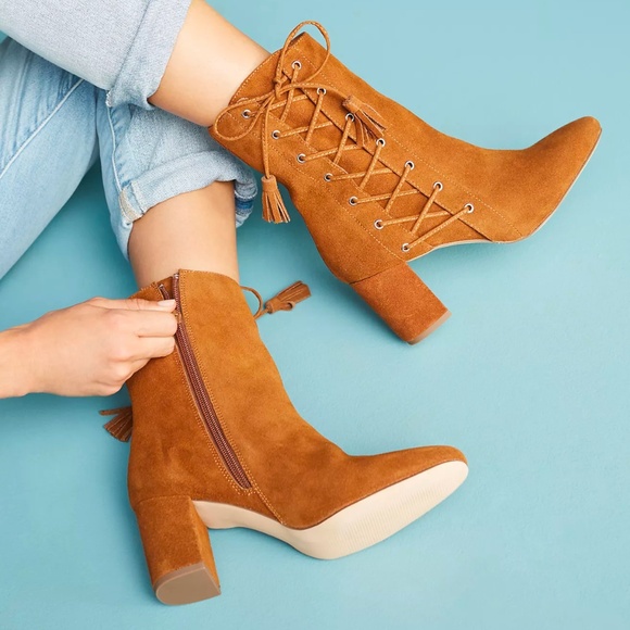 Matisse Harp Lace Up Boots - Picture 1 of 4